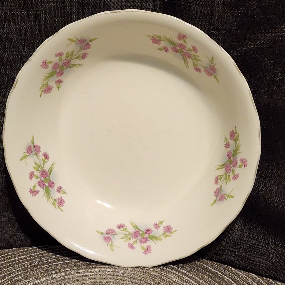 Serving Bowl Vintage - Purple flower